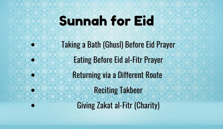 sunnah for eid