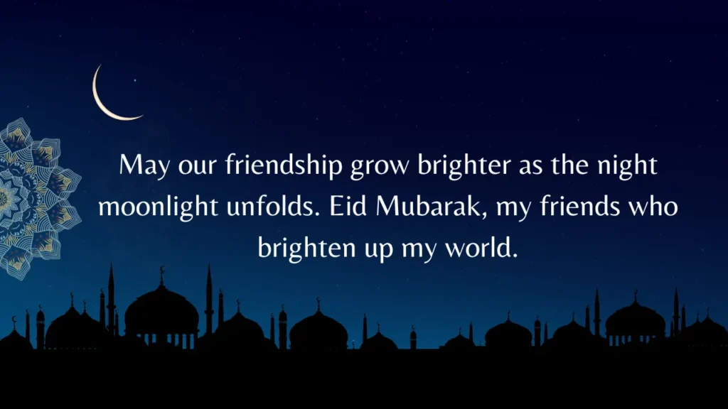 eid wishes for friends